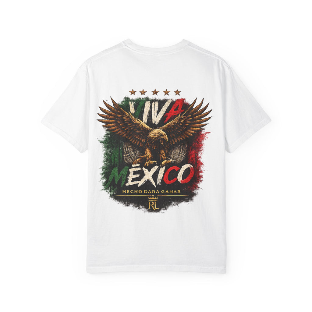Mexico Eagle T-Shirt — Viva Mexico Patriotic Soccer Crest Tee