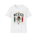 México El Tri Vintage Soccer Graphic T-Shirt | Retro Mexican Football Fan Tee
