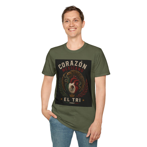 México El Tri Vintage Soccer Graphic T-Shirt | Retro Mexican Football Fan Tee